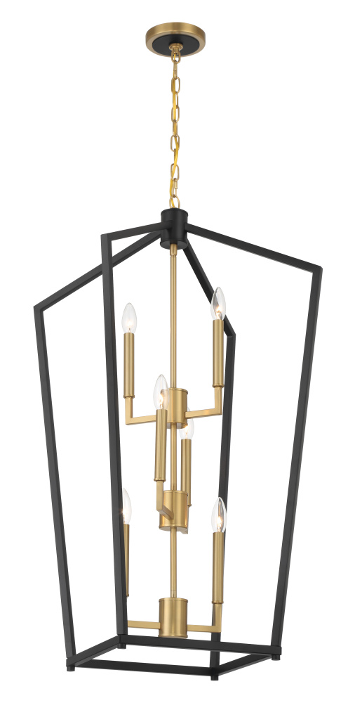 6 LIGHT PENDANT