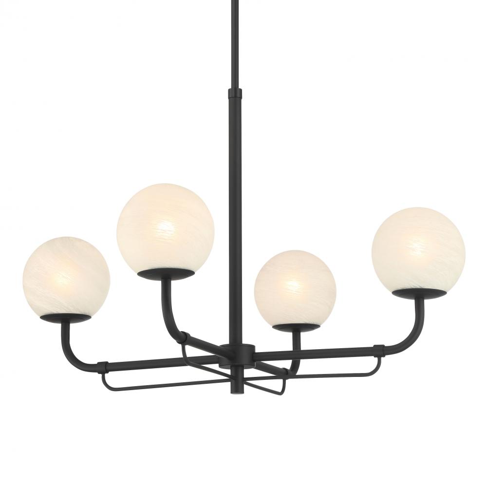 4 LIGHT CHANDELIER