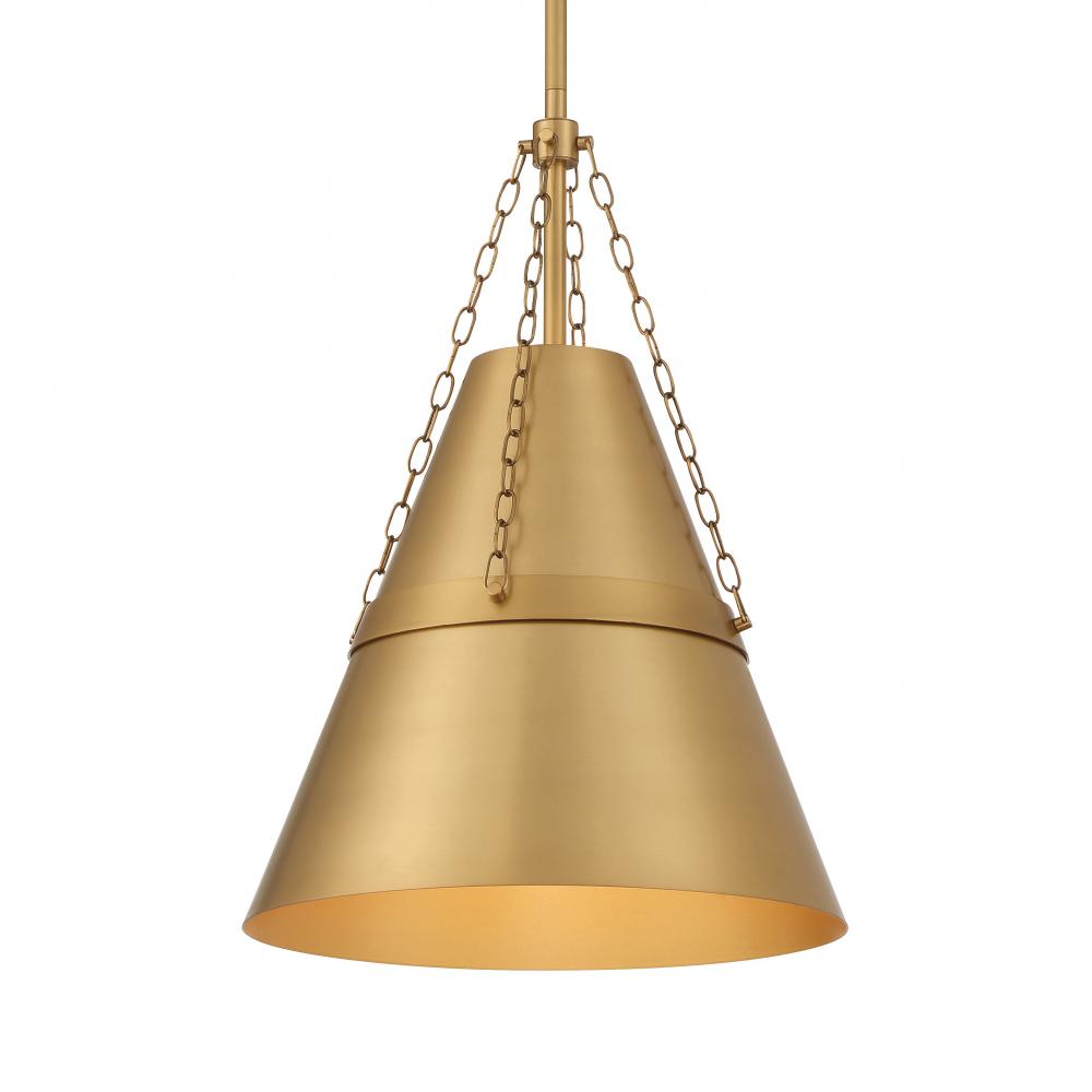 1 LIGHT PENDANT