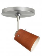 Besa Lighting 1SP-5118CH-SN - Besa Spotlight Tammi 3 Satin Nickel Cherry 1x50W Halogen Mr16