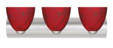Besa Lighting 3WZ-7572MA-SN - Besa Wall Sasha II Satin Nickel Magma 3x75W A19