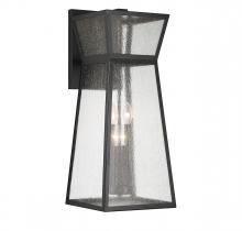 Savoy House 5-637-BK - Millford 4-Light Outdoor Wall Lantern in Matte Black