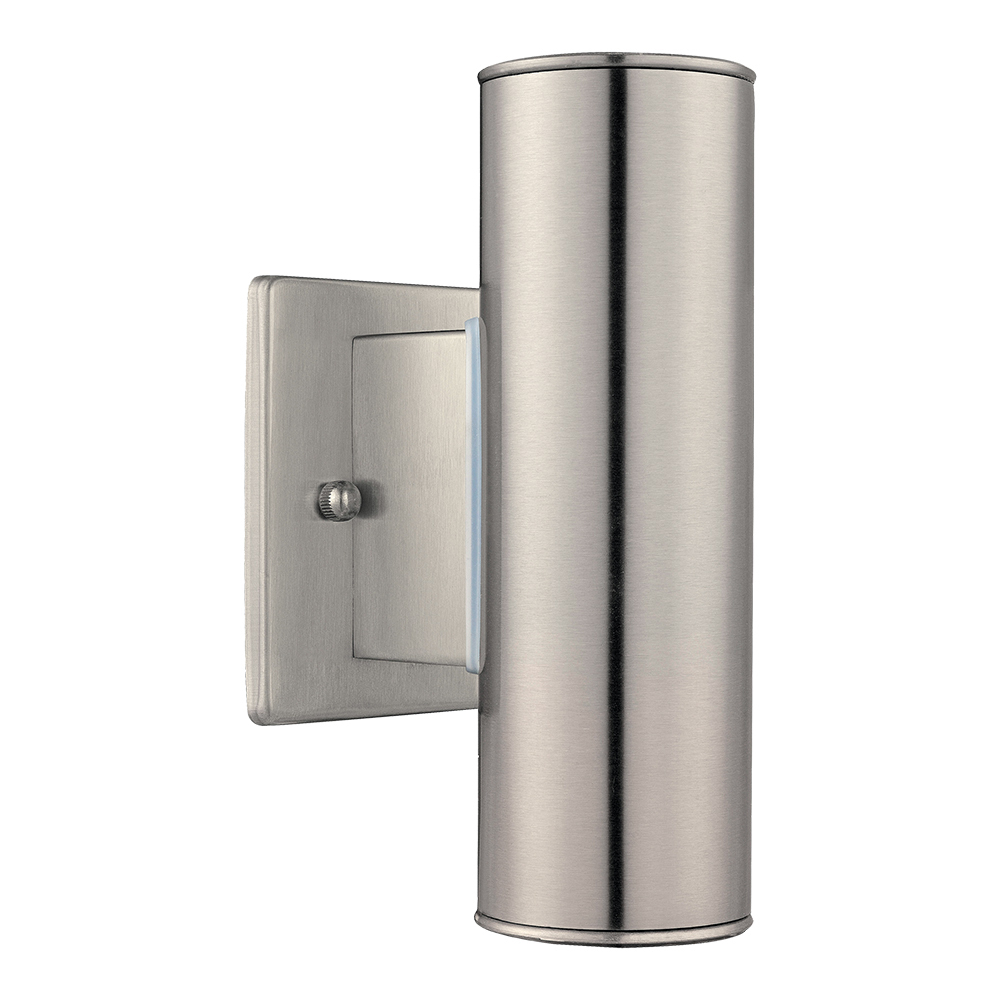 2 LT Up/Down Outdoor Wall Light w/ Stainless Steel Finish
