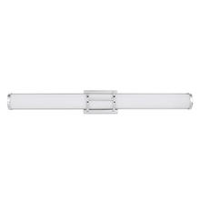 Eglo 204134A - 1 LT Integrated LED Bath/Vanity Light w/ Chrome Finish & White Acrylic Shade