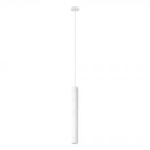 Eglo 204897A - 1 LT Pendant w/ White Finish & White Cylinder Shade