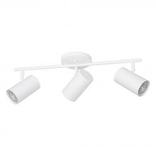 Eglo 205164A - 3 LT Fixed Track Light w/ White Finish & White Lamp Heads