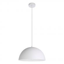 Eglo 205291A - 1 LT Pendant w/ White Finish & White Shade