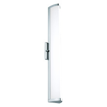 Eglo 94713A - 1 LT LED Bath/Vanity Light w/ Chrome Finish & White Acrylic Shade