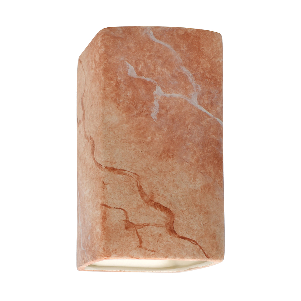 Small Rectangle - Open Top & Bottom - LED