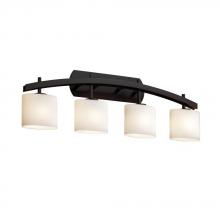 Justice Design Group FSN-8594-20-OPAL-NCKL - Archway 4-Light Bath Bar