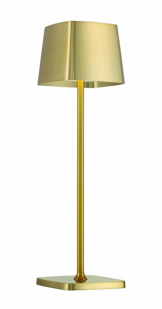 TASK PORTABLES - LED TABLE LAMP, W/BATTERY