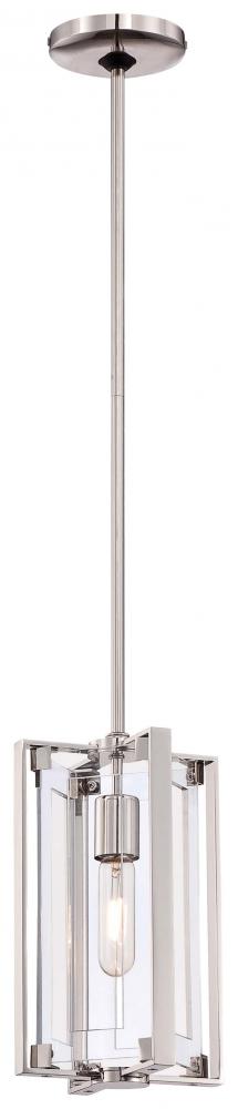 CRYSTAL CLEAR - 1 LIGHT MINI PENDANT