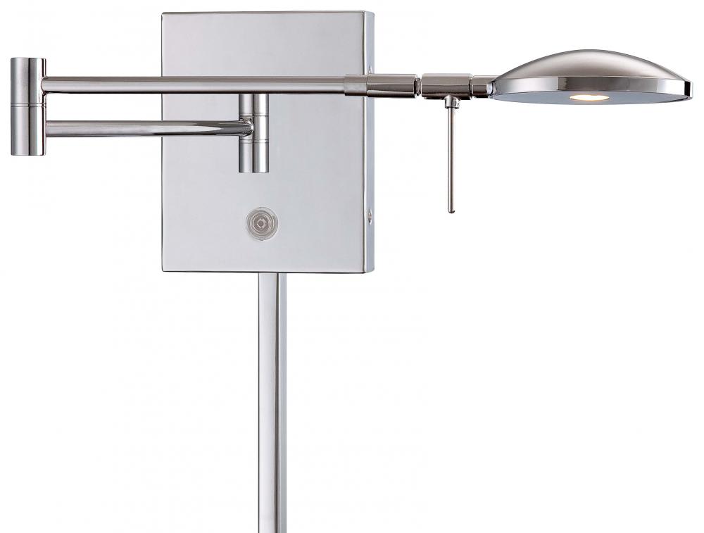 GEORGE'S READING ROOM™ - 1 LIGHT LED SWING ARM WALL LAMP